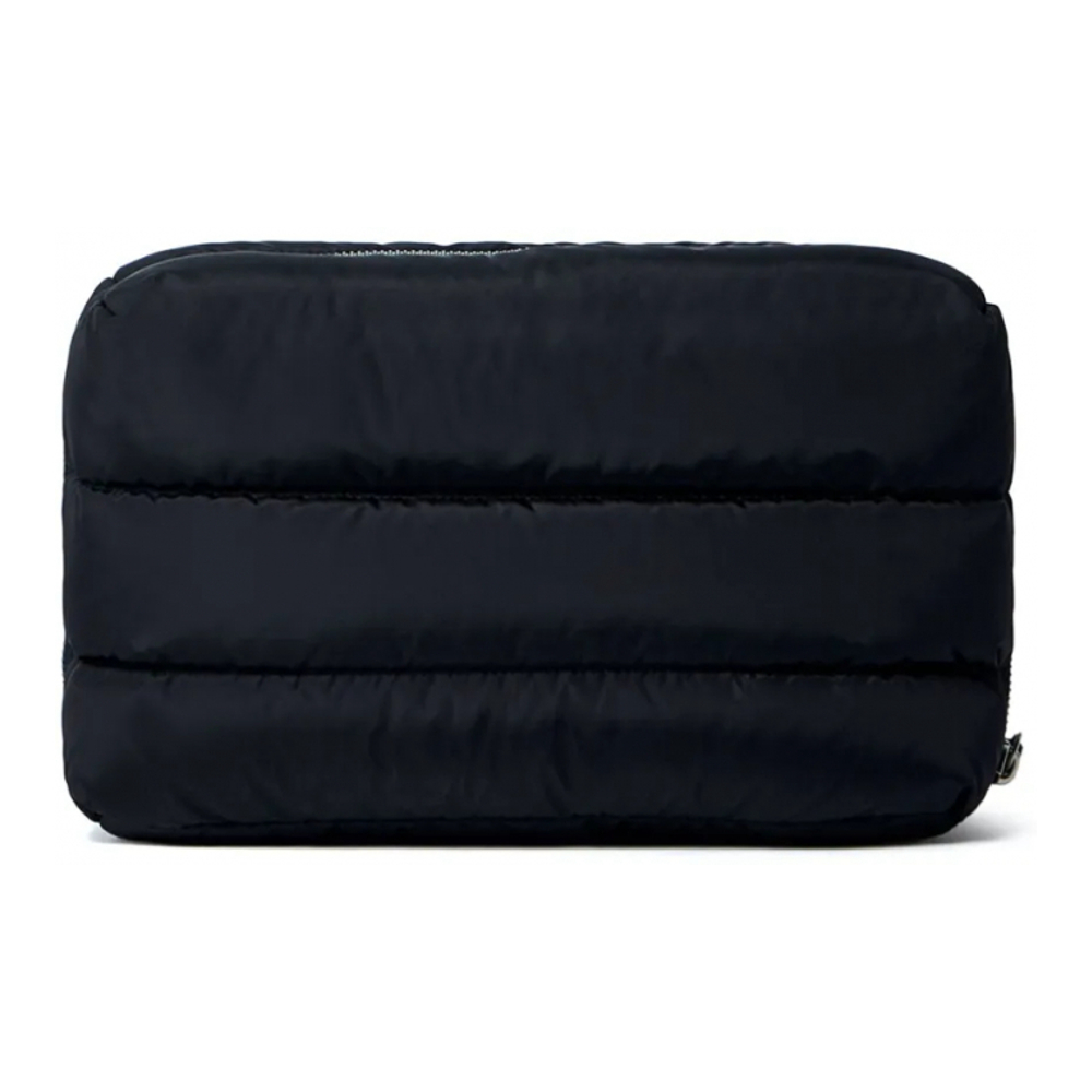 Women's 'Caradoc Quilted Logo-Plaque Beauty' Pouch