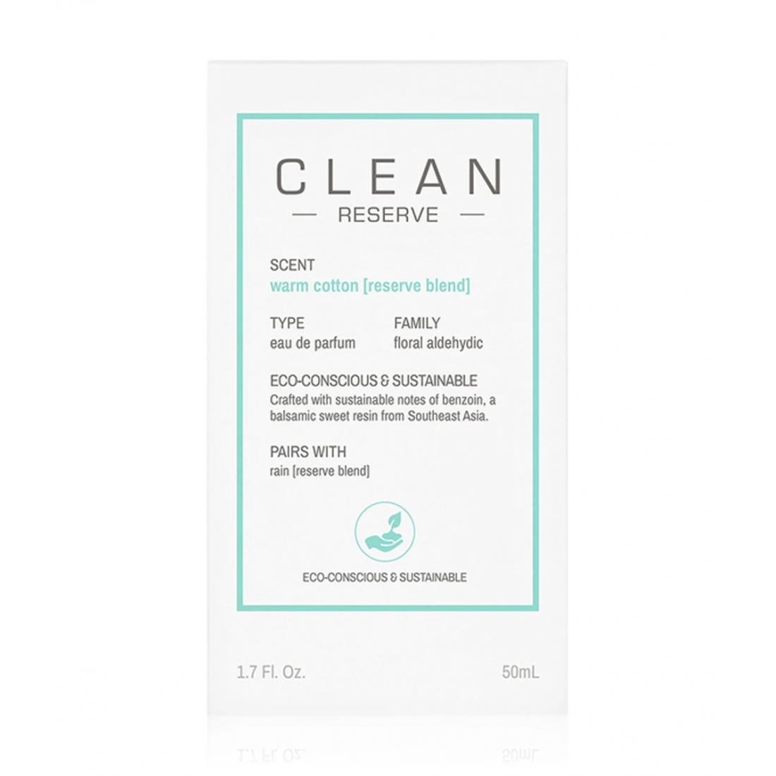 'Reserve Warm Cotton' Eau De Parfum - 50 ml