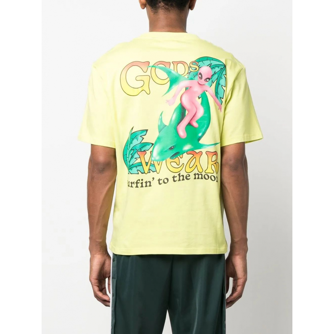 T-shirt 'Logo-Print Detail' pour Hommes