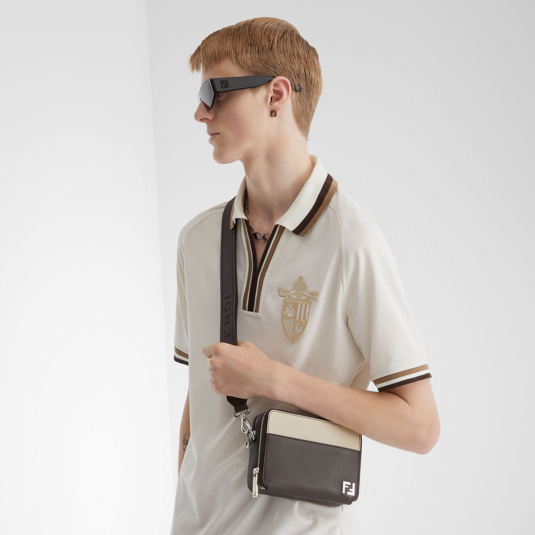 Men's 'Camera Organizer Squared FF' Shoulder Bag