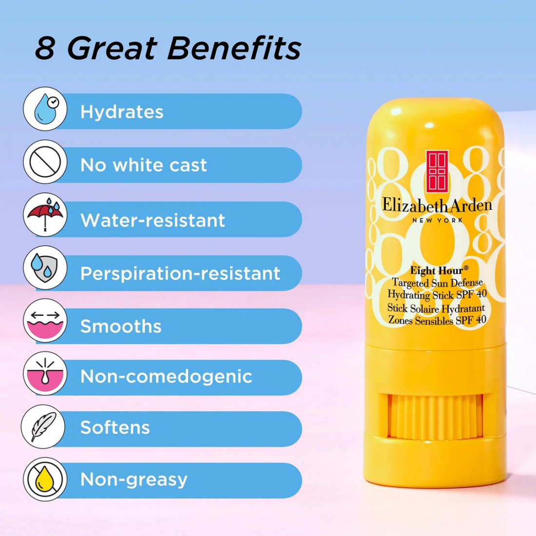 'Eight Hour Targeted Sun Defense' Sunscreen Stick SPF40 - 6.8 g