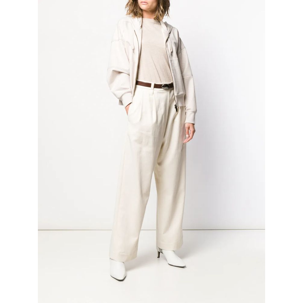 Top à manches courtes 'Relaxed Knitted' pour Femmes