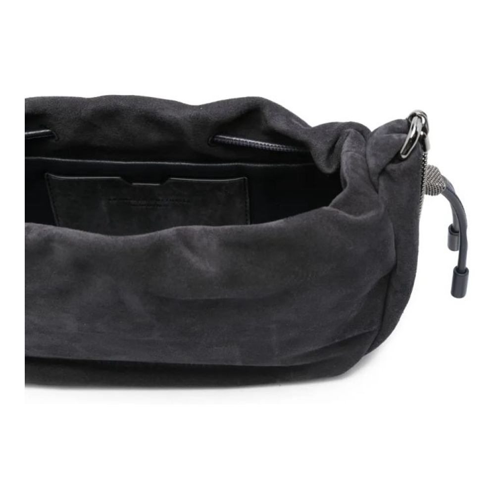 Women's 'Drawstring Chain-Strap' Crossbody Bag