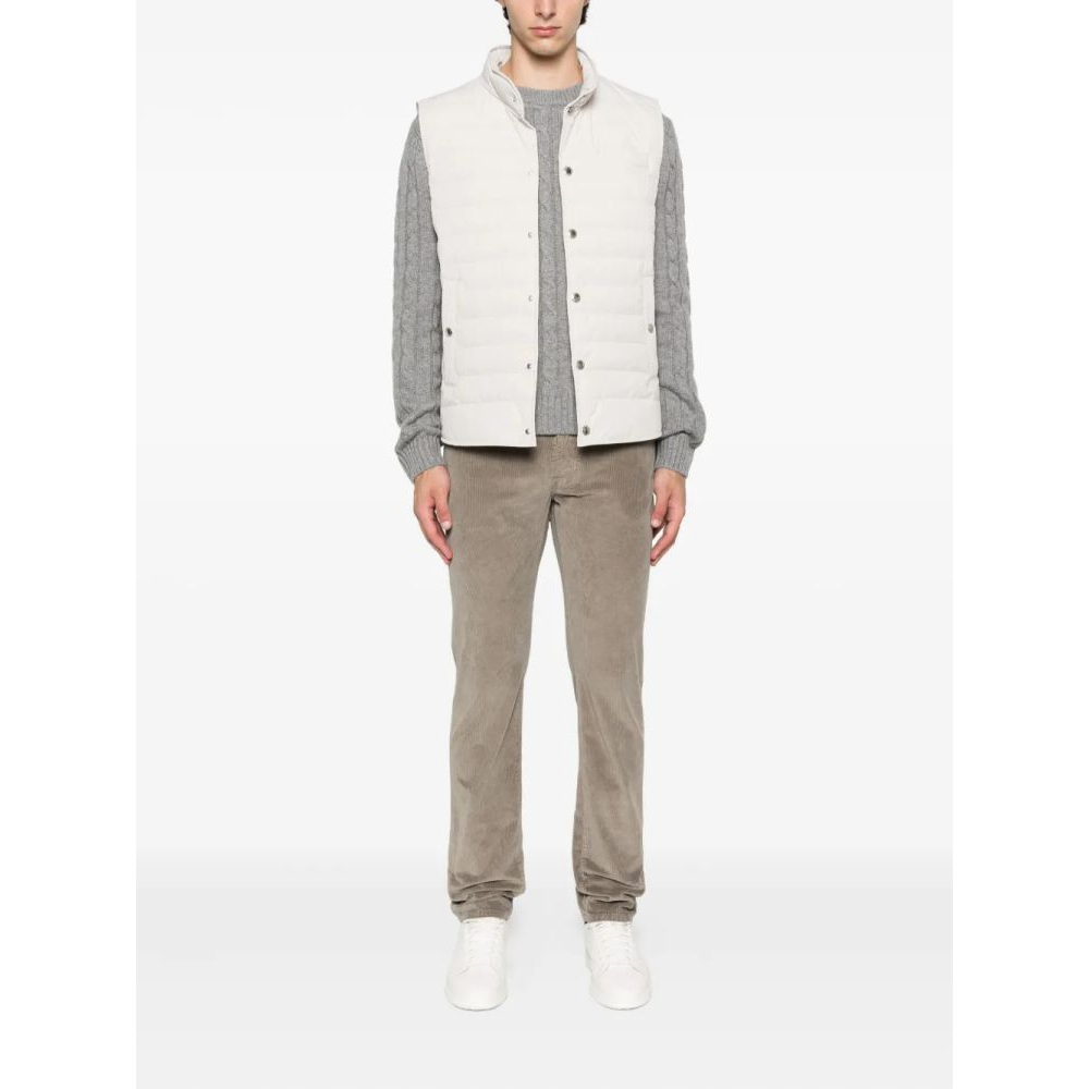 Gilet matelassé 'Snap-Fastening' pour Hommes