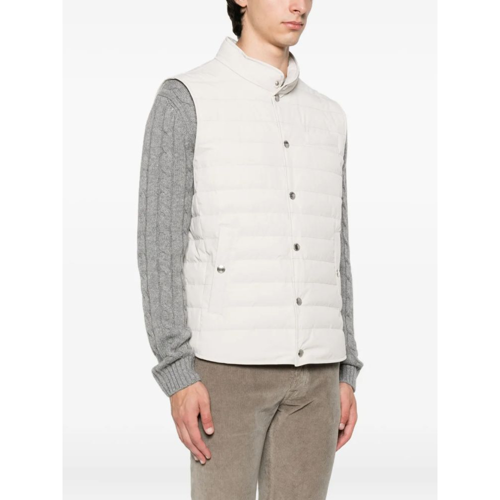 Gilet matelassé 'Snap-Fastening' pour Hommes