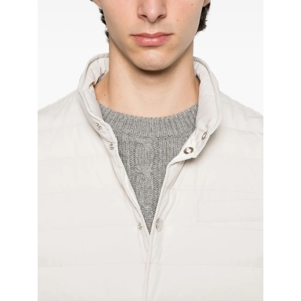 Gilet matelassé 'Snap-Fastening' pour Hommes