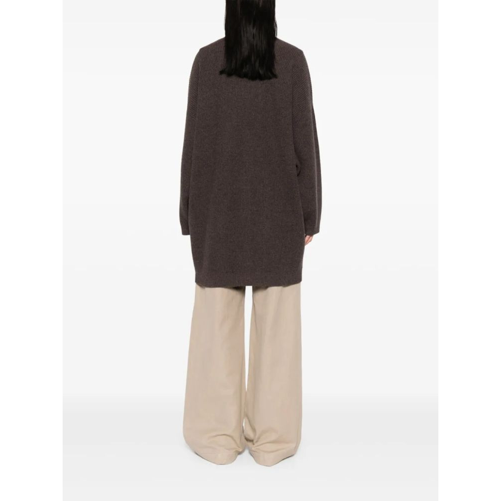 Women's 'Ribbed Buttoned' Cardigan