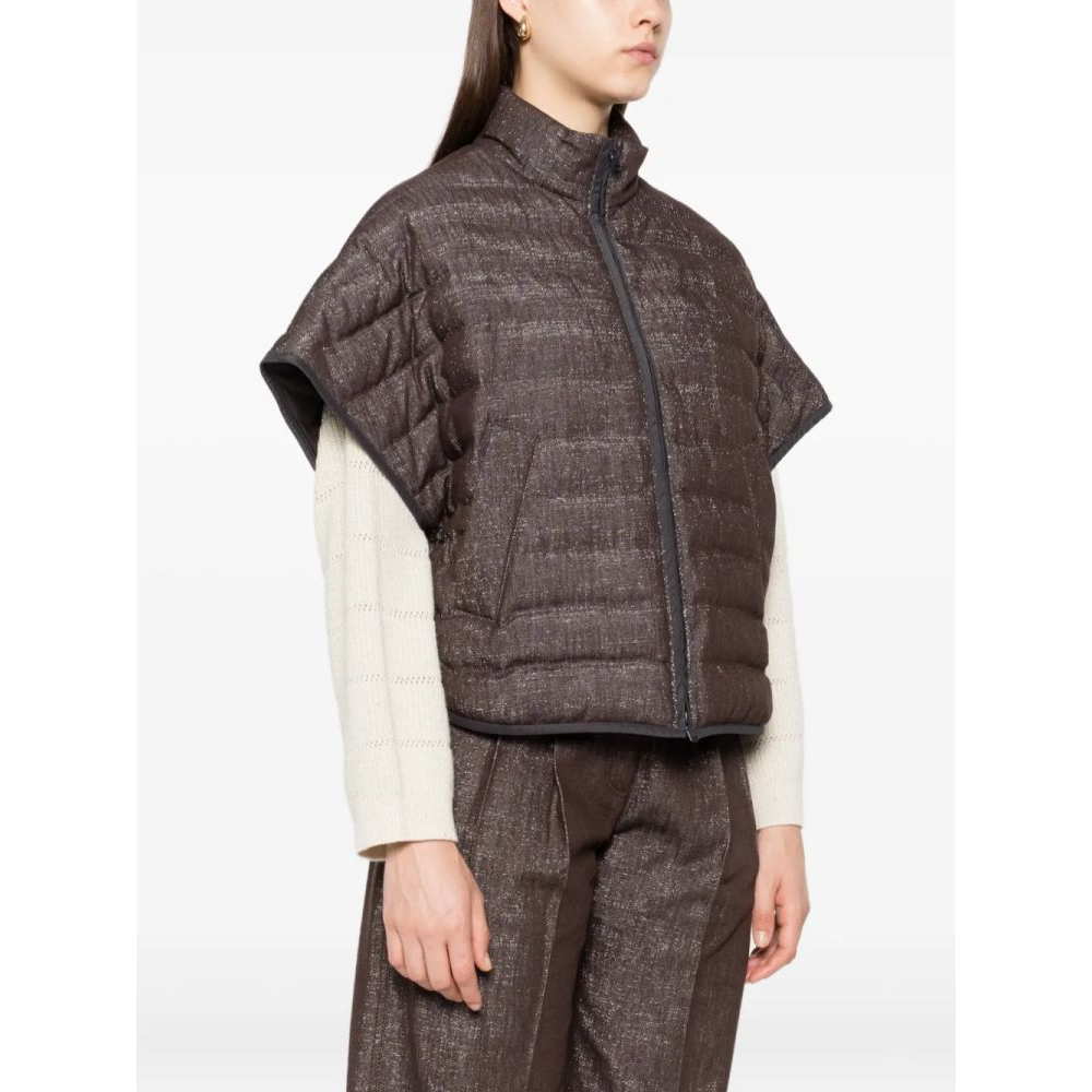 Veste matelassée 'Zip-Front' pour Femmes