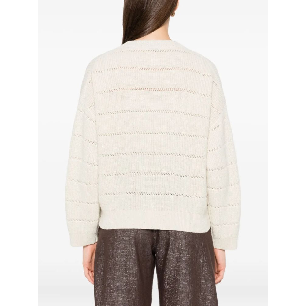 Women's 'Open-Knit' Cashmere Sweater