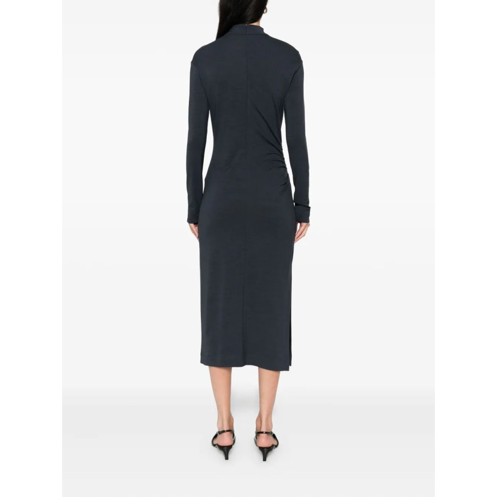 Women's 'Gathered' Long-Sleeved Dress
