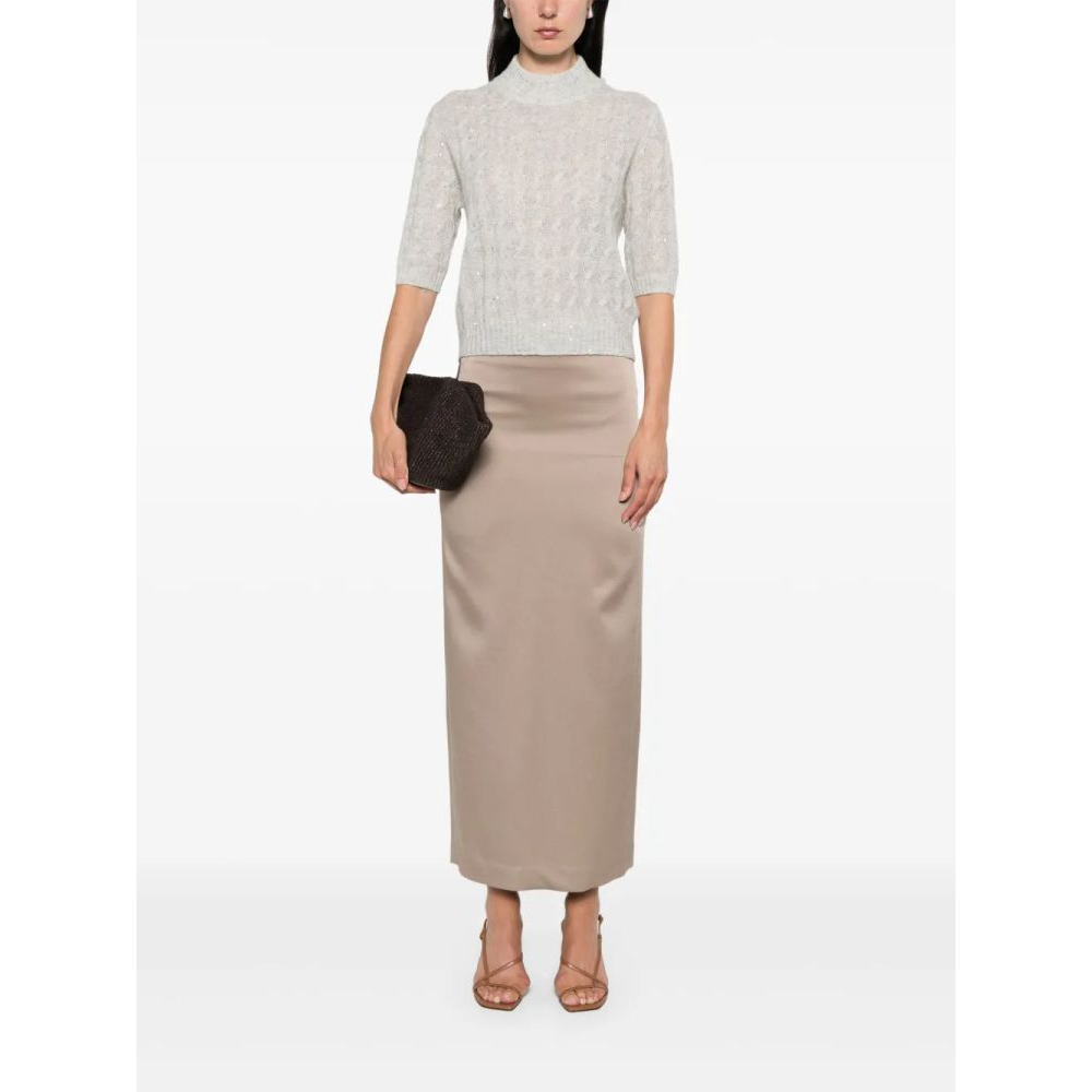 Women's 'Column Long' Midi Skirt