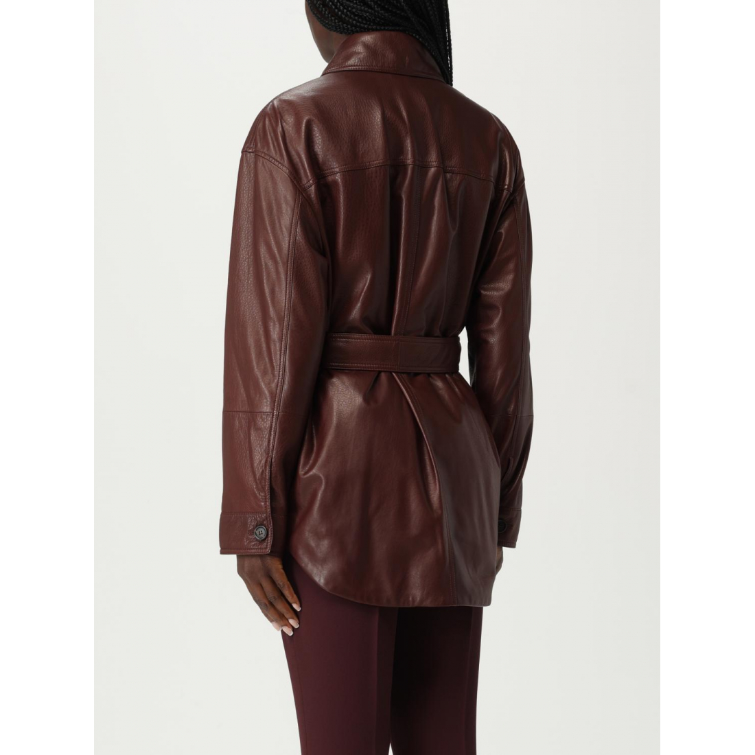Veste en cuir 'Saharan' pour Femmes