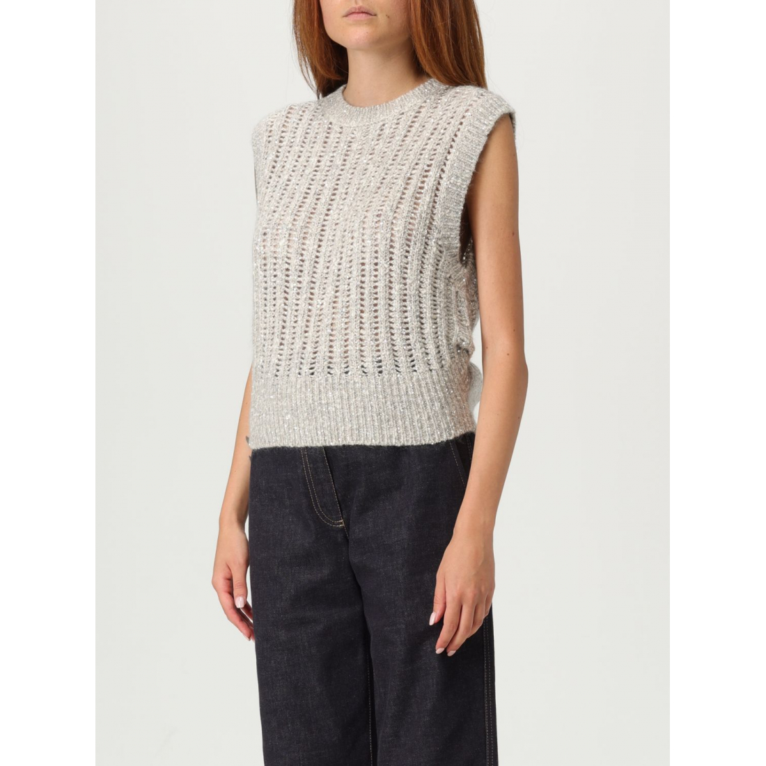 Gilet 'Knitted' pour Femmes