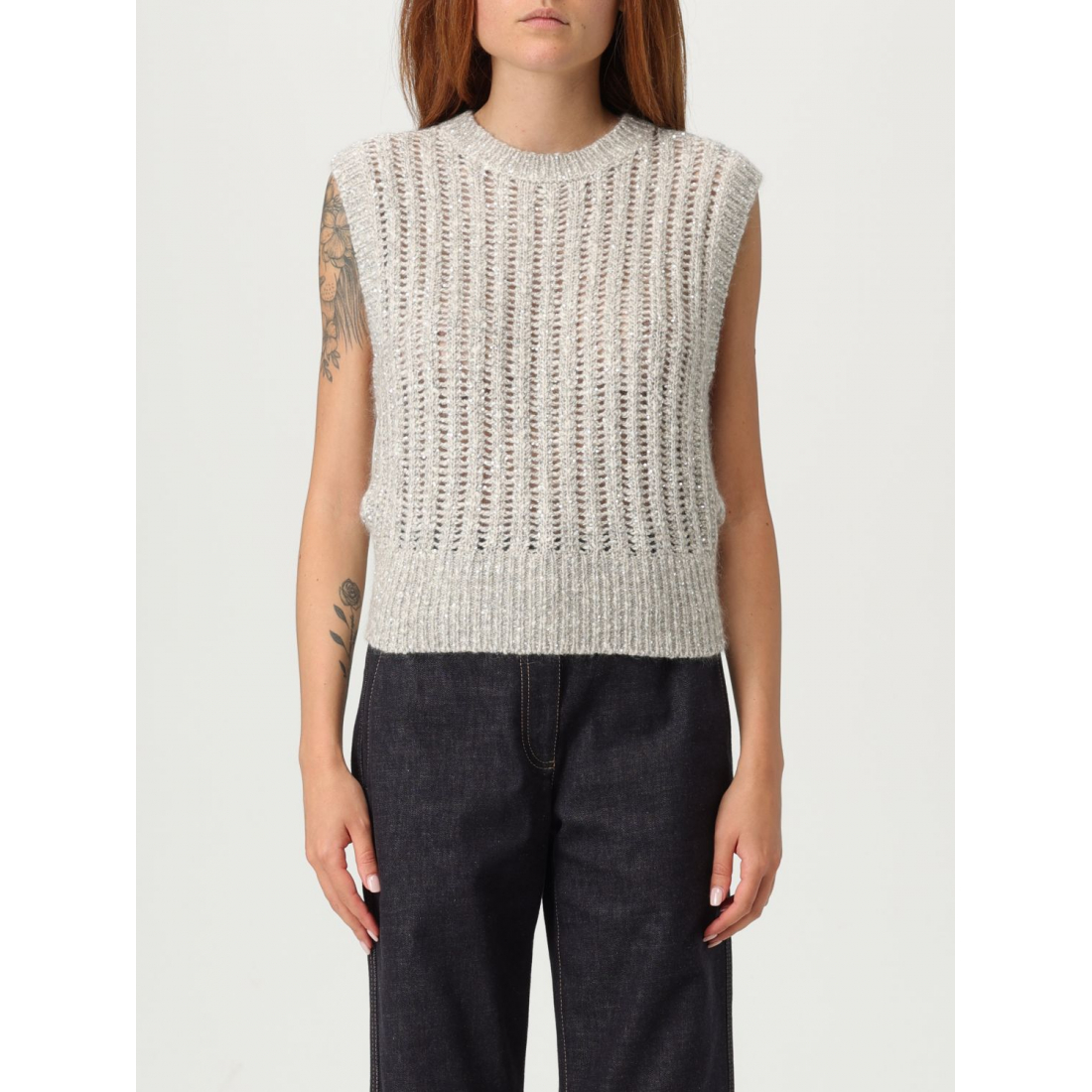 Gilet 'Knitted' pour Femmes