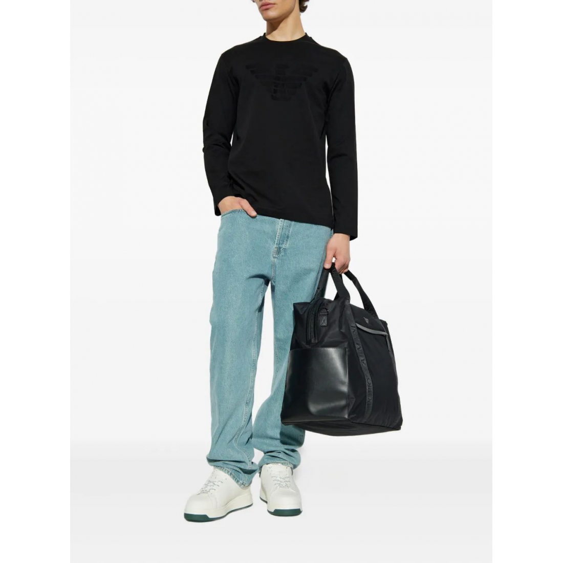 'Eagle-Emblem' Sweatshirt für Herren