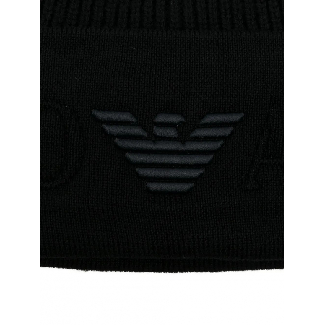 'Logo-Embroidered Ribbed' Mütze für Herren