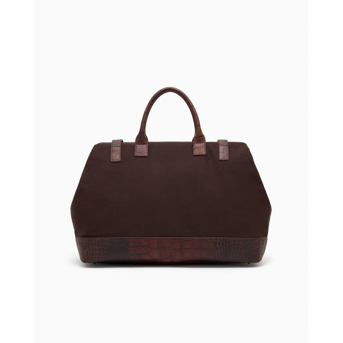 Sac de voyage 'Weekend With Crocodile-Embossed' pour Hommes