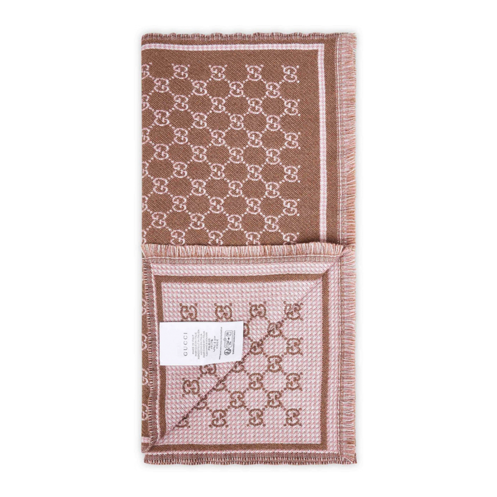 Écharpe en laine 'GG' pour Femmes