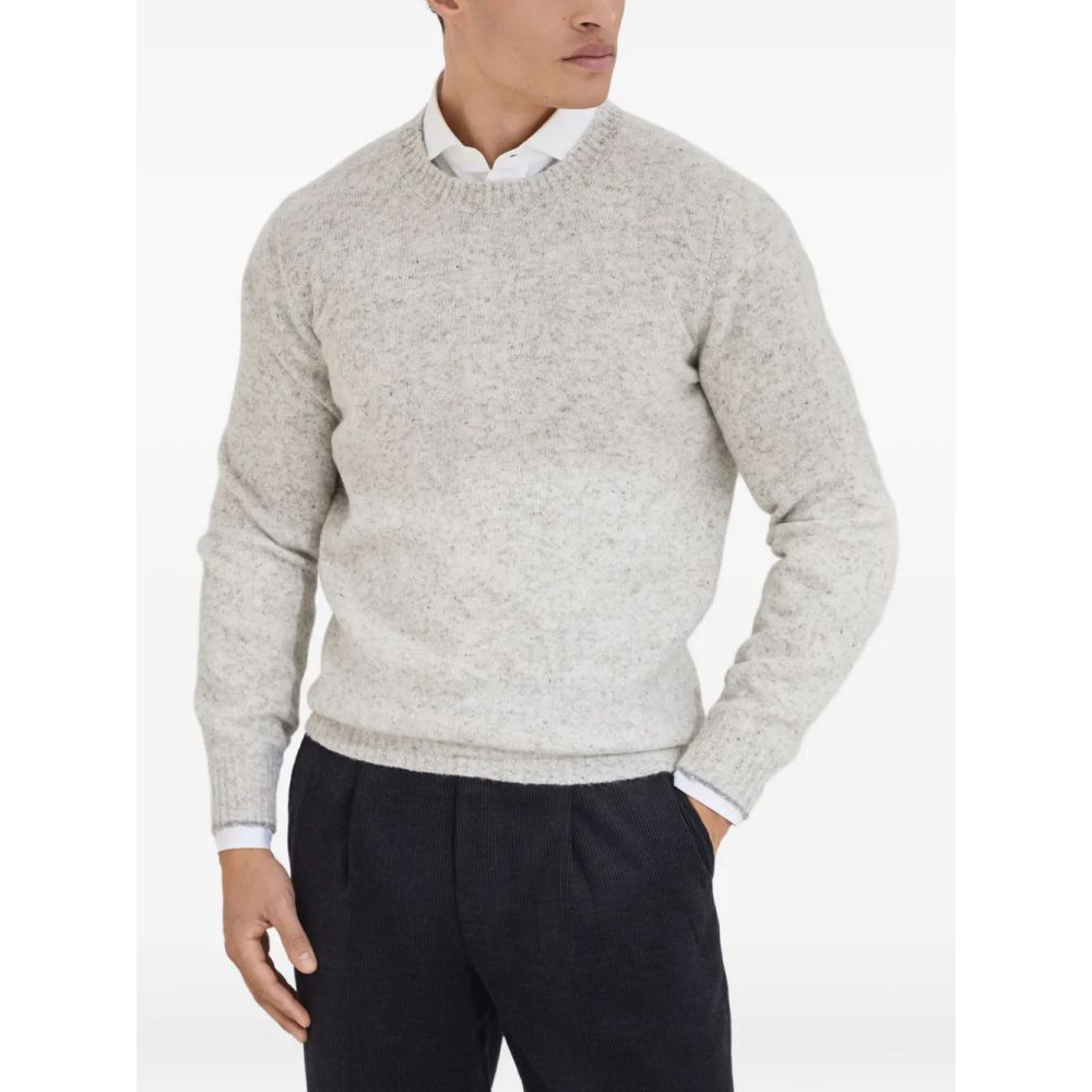 Pull 'Mélange-Effect' pour Hommes