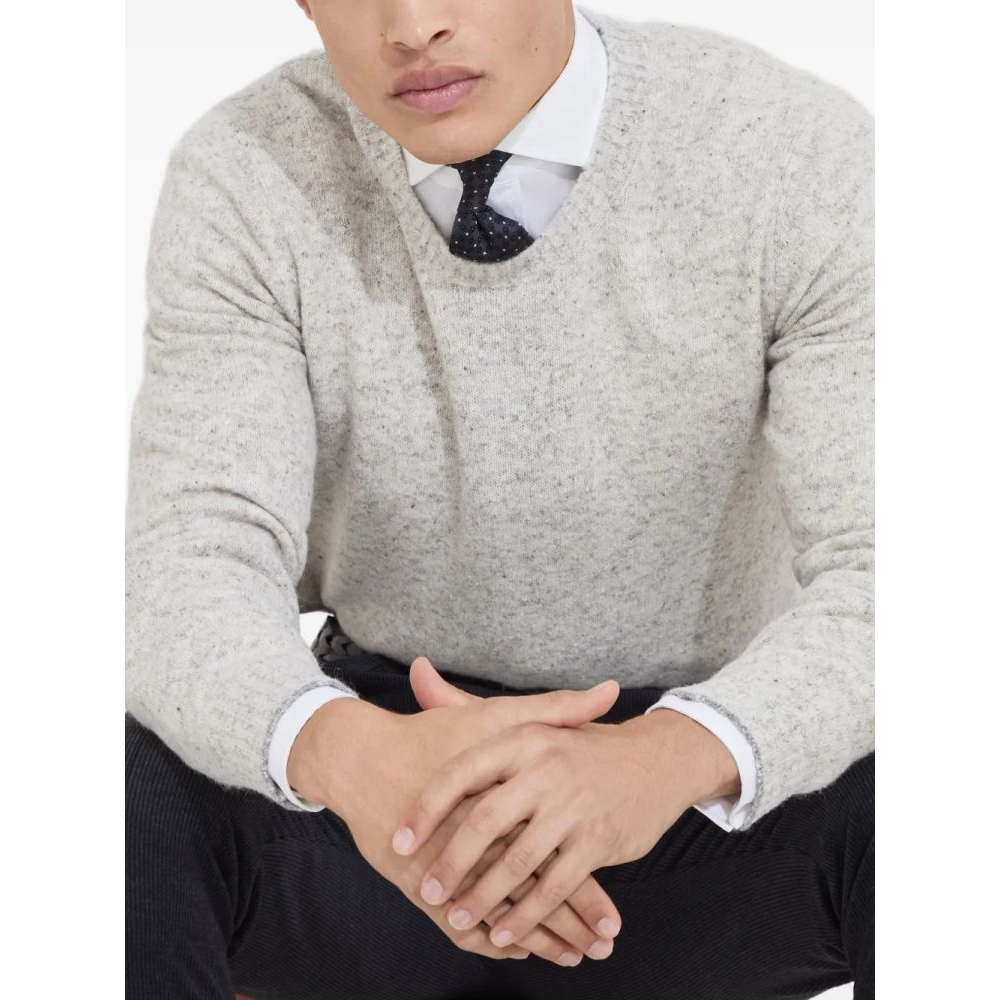 Pull 'Mélange-Effect' pour Hommes