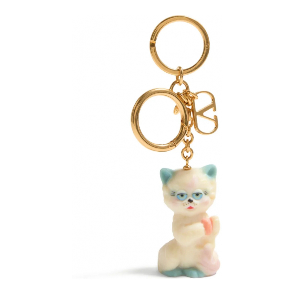 Women's 'Le Chat De La Maison' Keychain