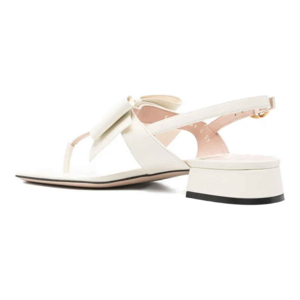 Sandales à bride 'Bow-Embellished' pour Femmes
