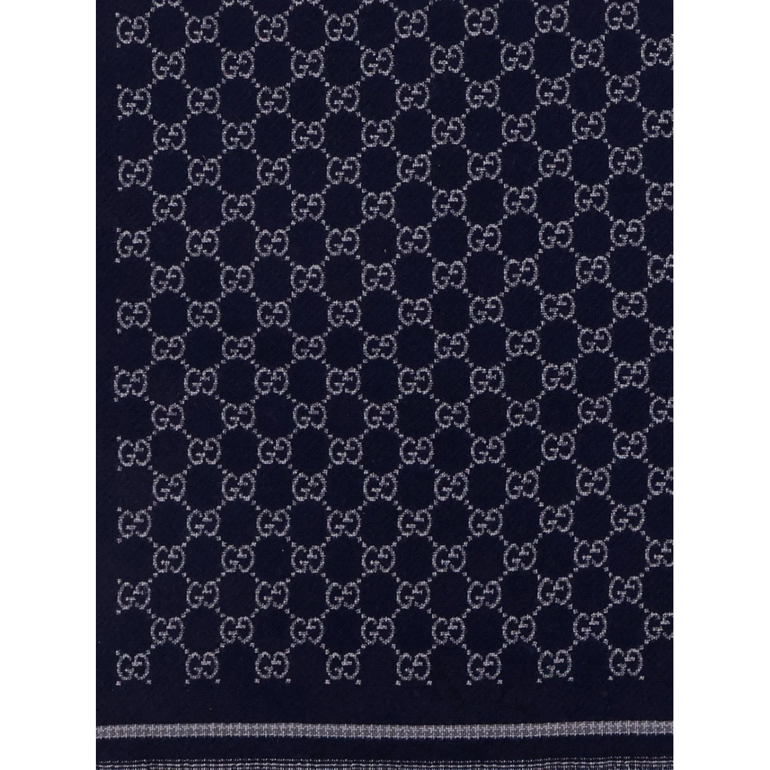 Men's 'GG' Wool Scarf