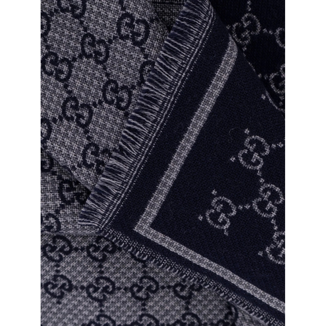 Men's 'GG' Wool Scarf