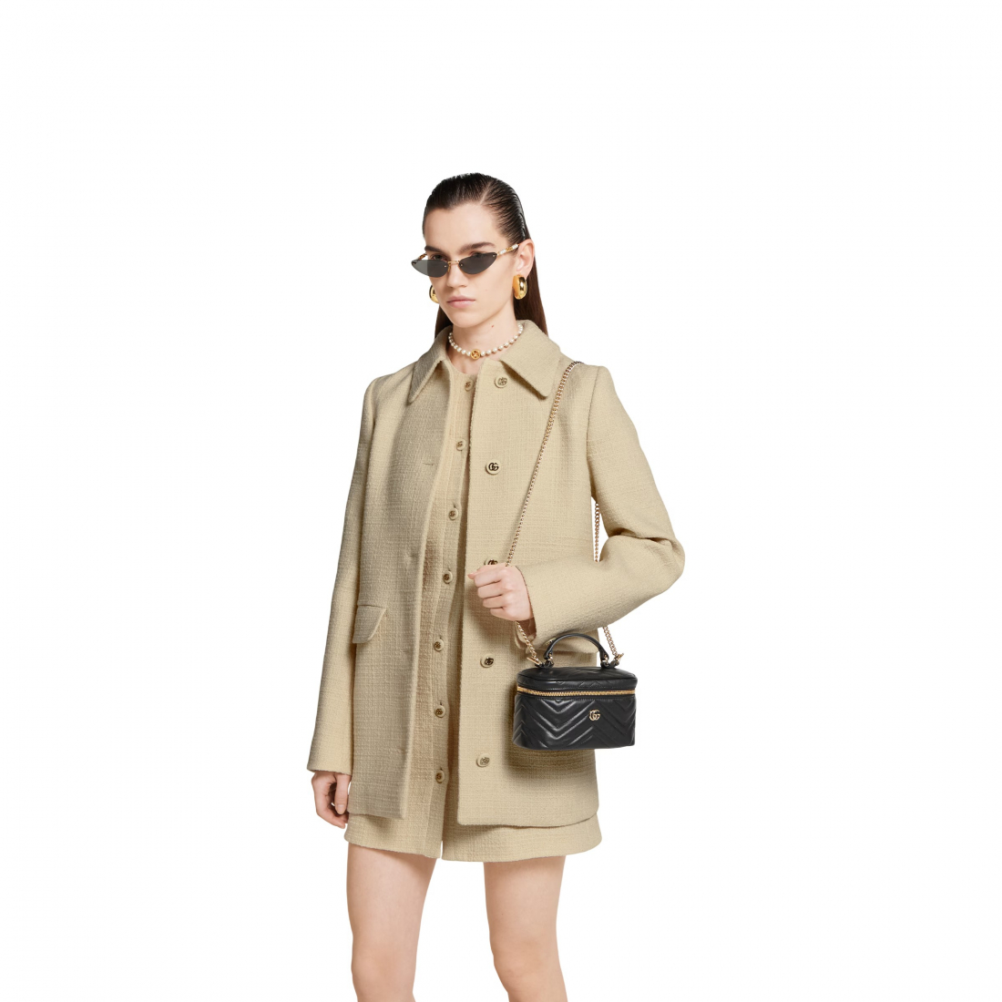 Mini sac 'Gg Marmont Vanity' pour Femmes