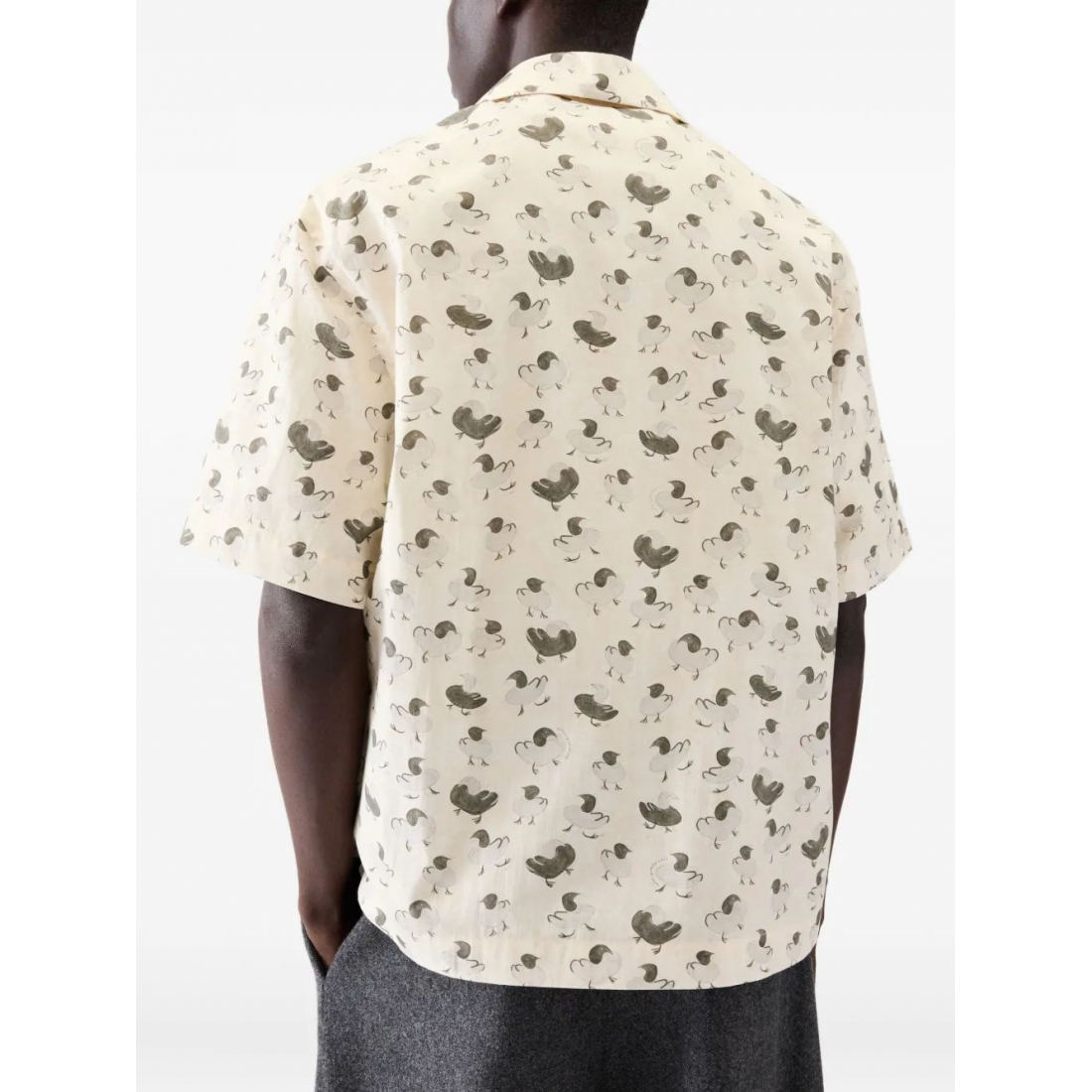 Chemise à manches courtes 'Floral-Print' pour Hommes