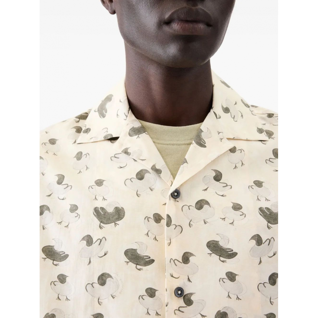 Chemise à manches courtes 'Floral-Print' pour Hommes