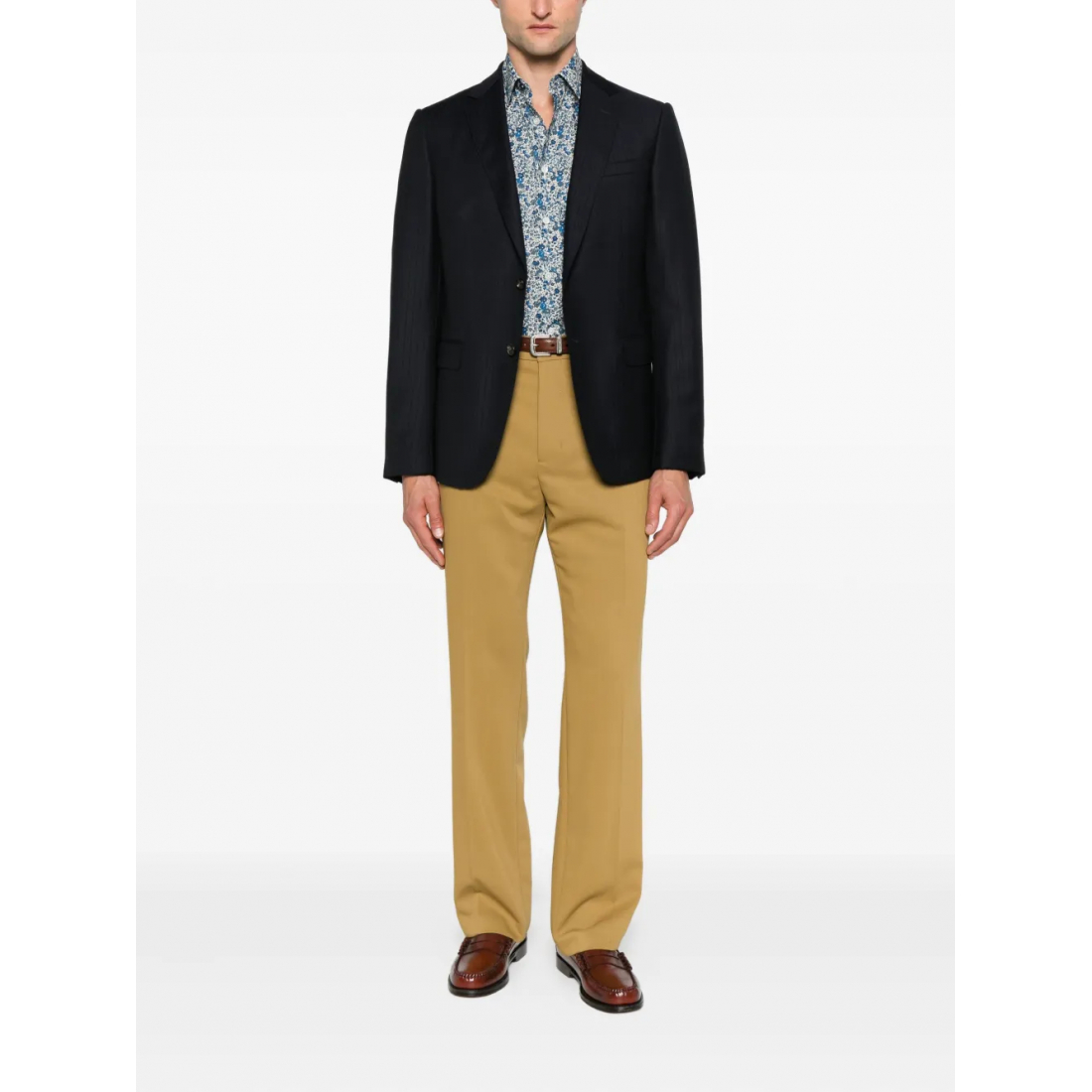 'Floral-Print' Hemd für Herren