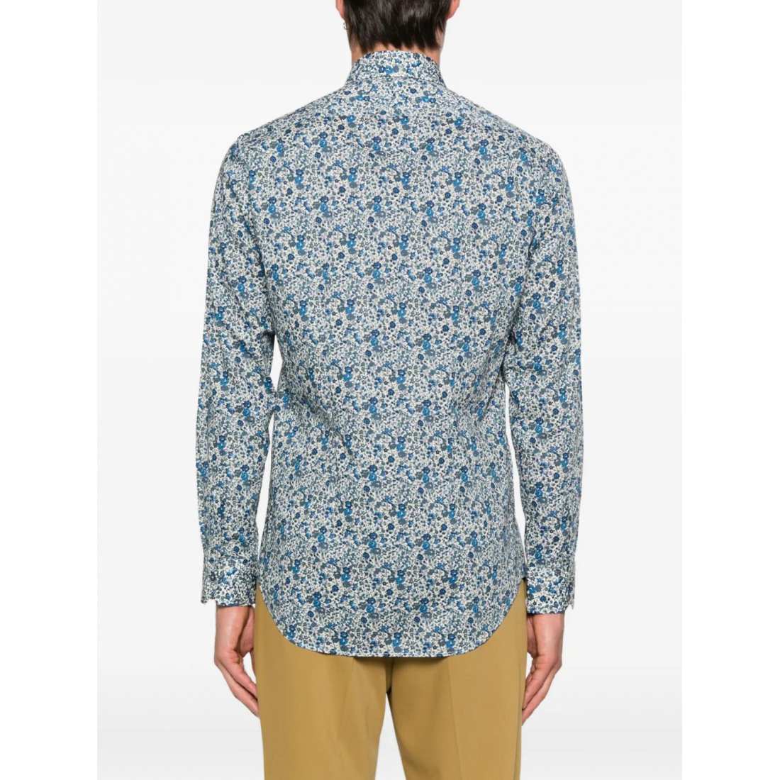 'Floral-Print' Hemd für Herren