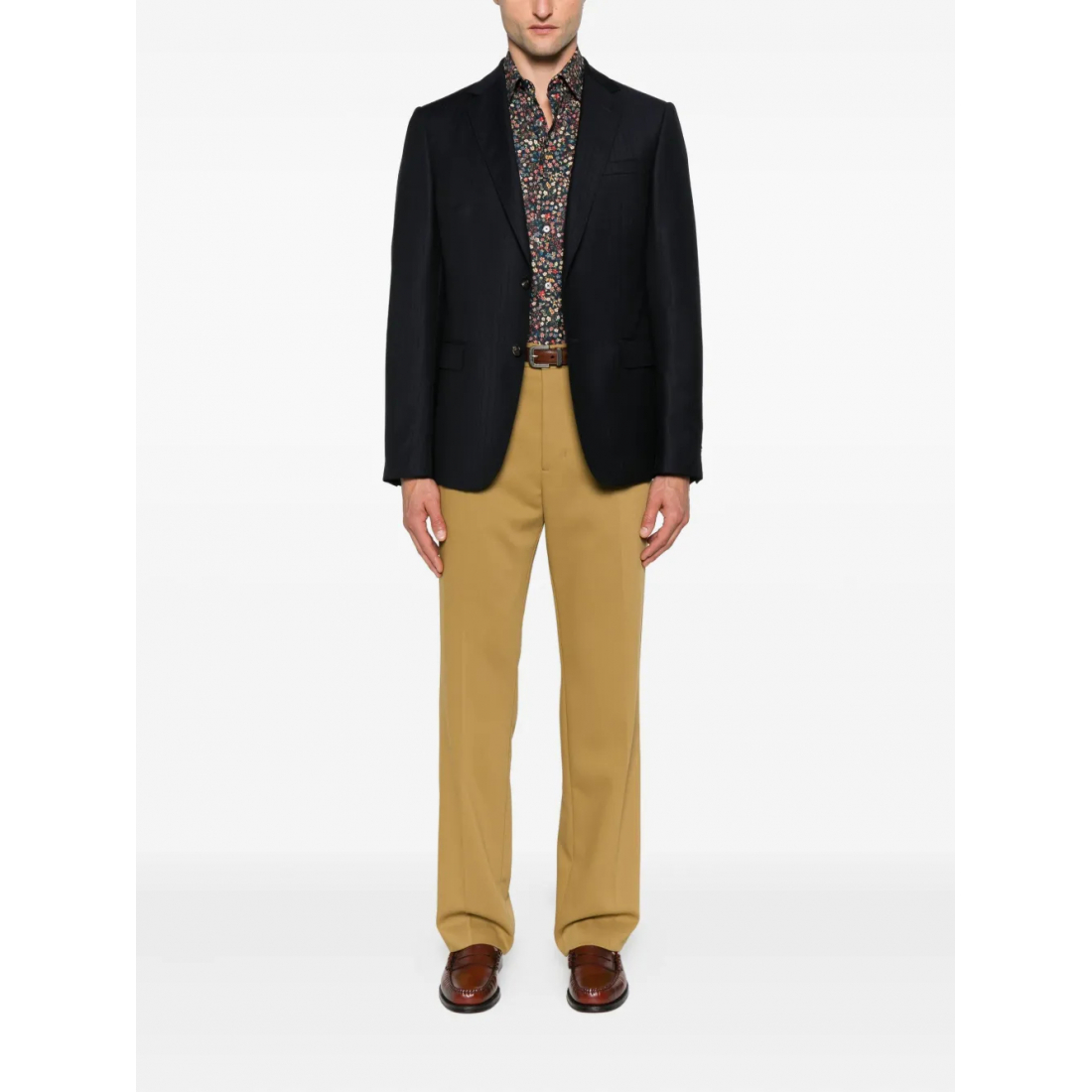 'Floral-Print' Hemd für Herren