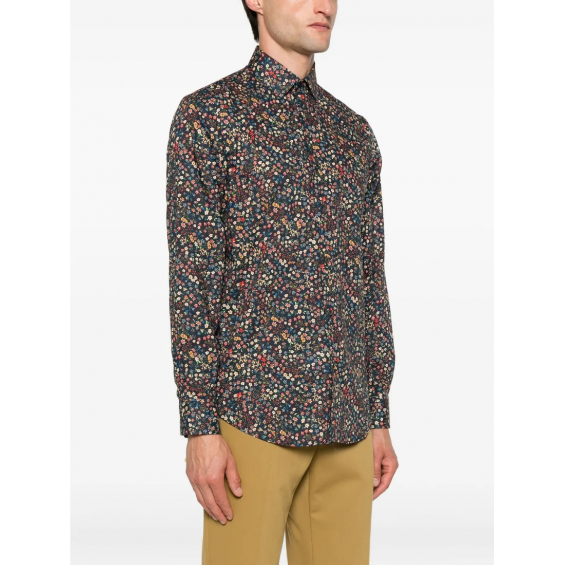 'Floral-Print' Hemd für Herren