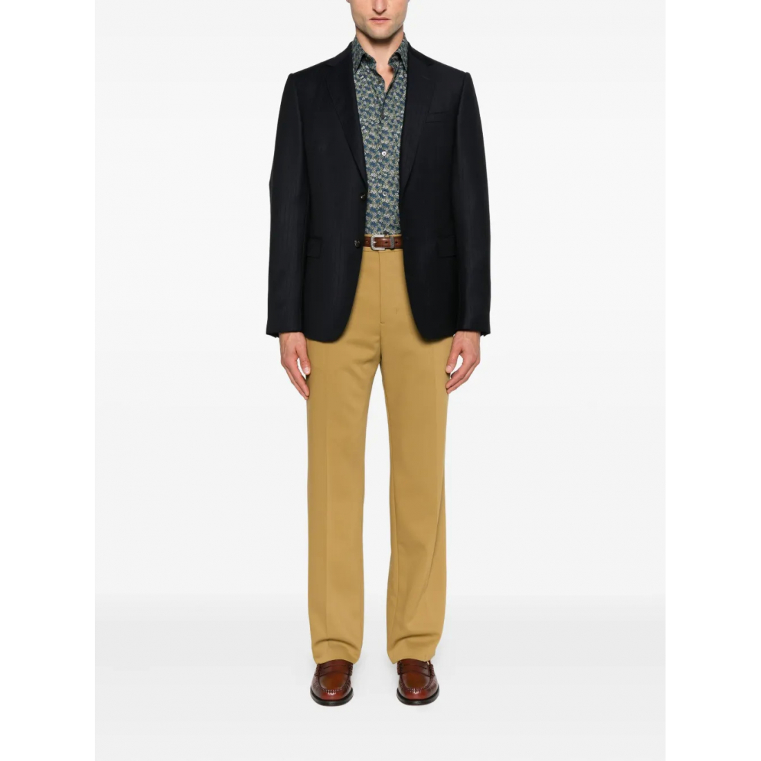 'Floral-Print' Hemd für Herren