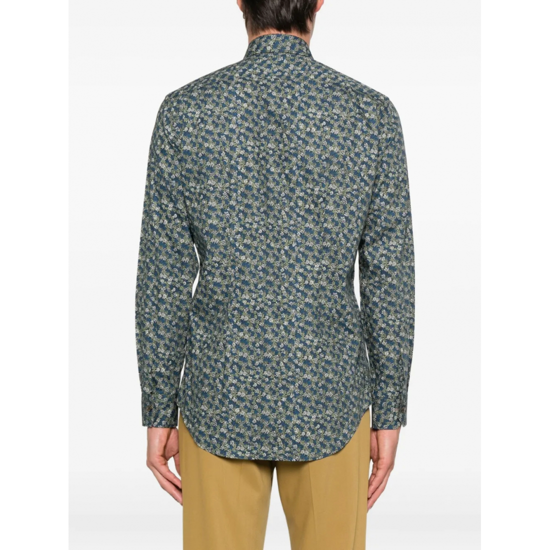 'Floral-Print' Hemd für Herren