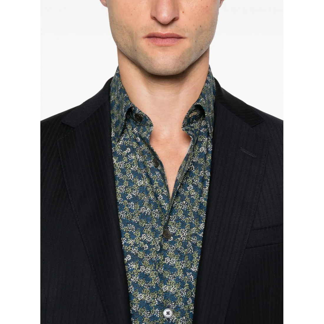 'Floral-Print' Hemd für Herren