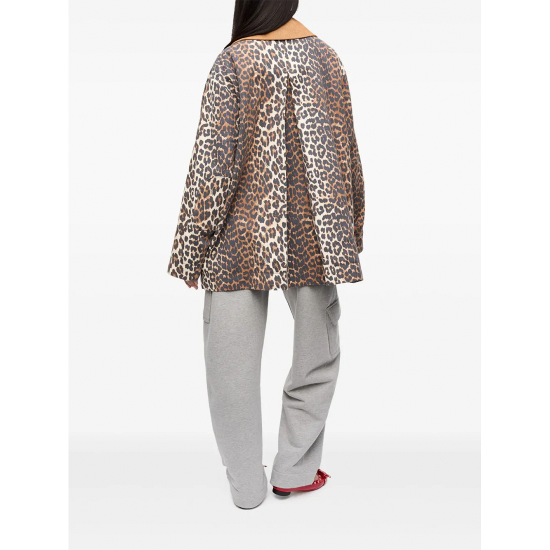 Blouson bomber 'Leopard-Print' pour Femmes