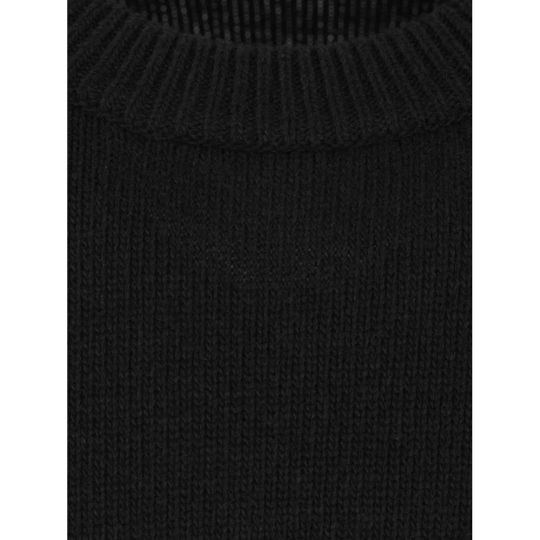 'Ribbed-Knit Crew-Neck' Pullover für Herren