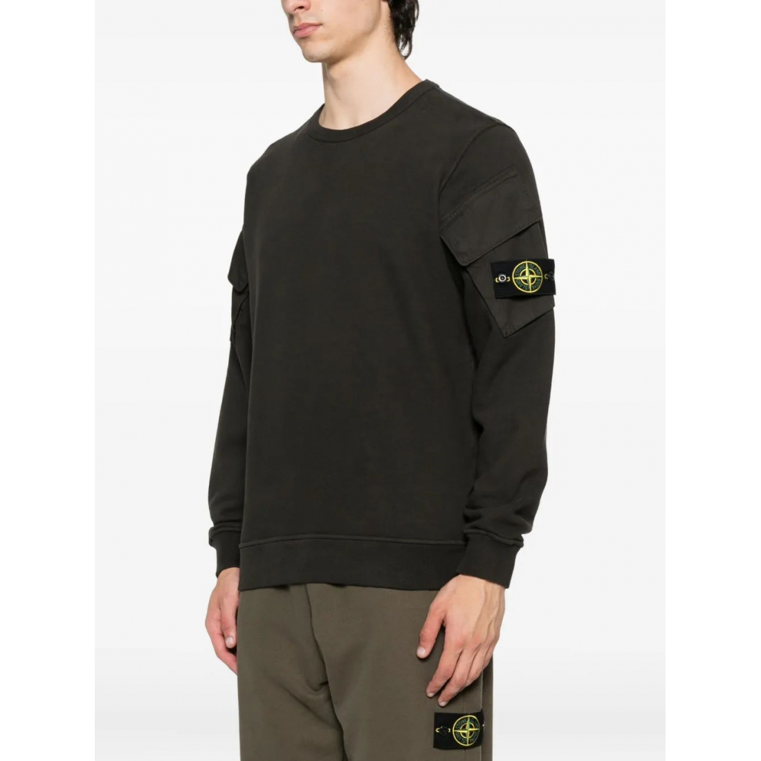 Sweatshirt 'Pocket-Detailed' pour Hommes