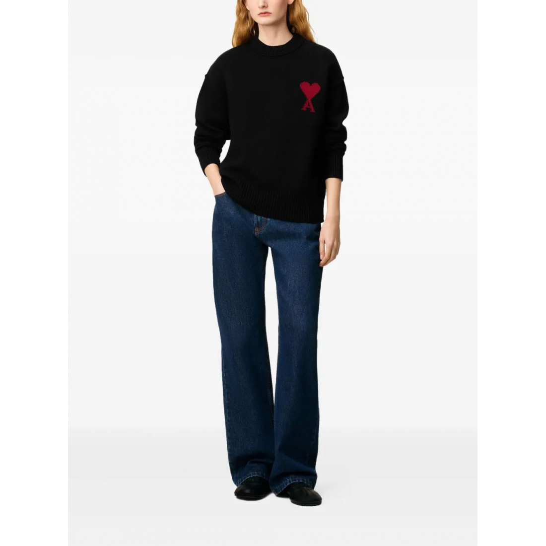 Men's 'Heart-Intarsia' Sweater