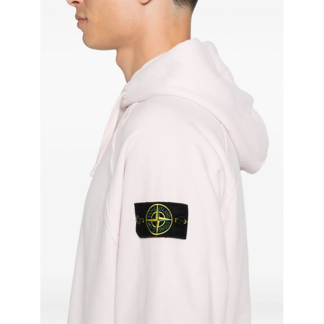 Pull 'Logo-Patch Hooded' pour Hommes