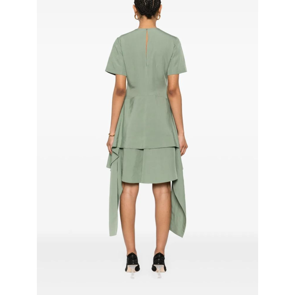 Robe mini 'Logo-Plaque' pour Femmes