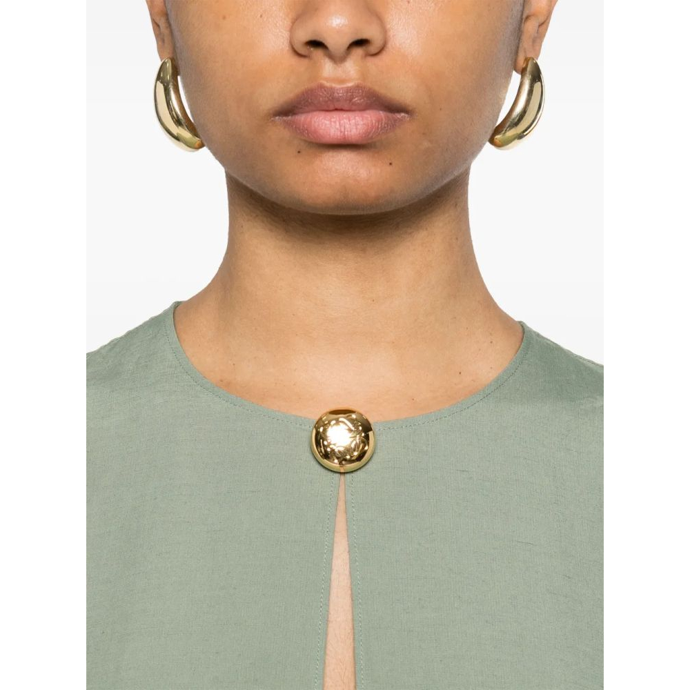 Robe mini 'Logo-Plaque' pour Femmes