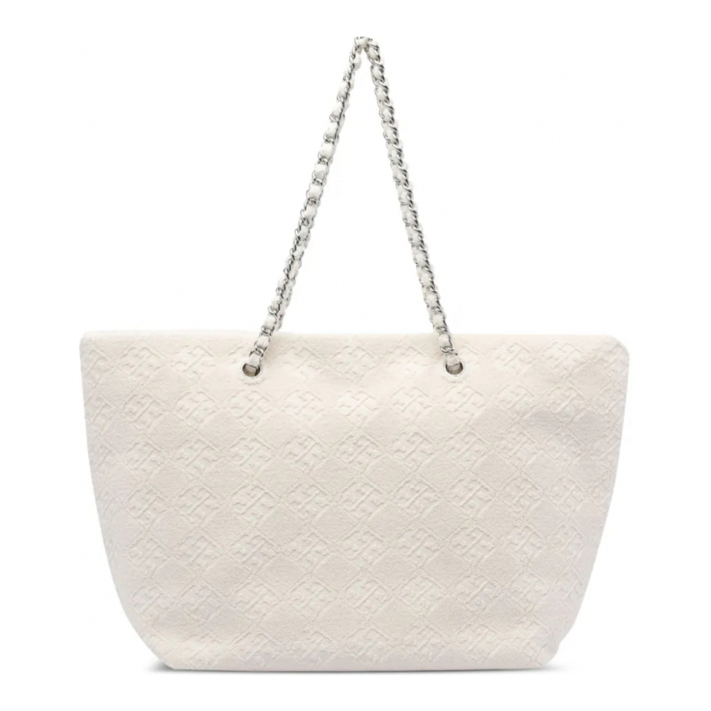 Women's 'Ella Chain-Trimmed Textured' Tote Bag