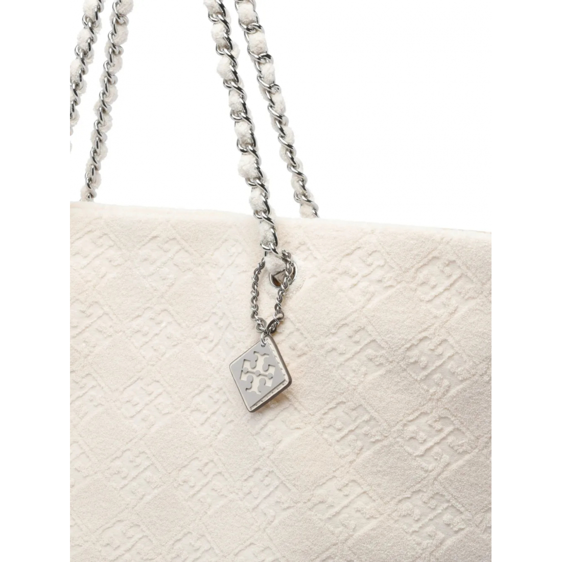 Women's 'Ella Chain-Trimmed Textured' Tote Bag