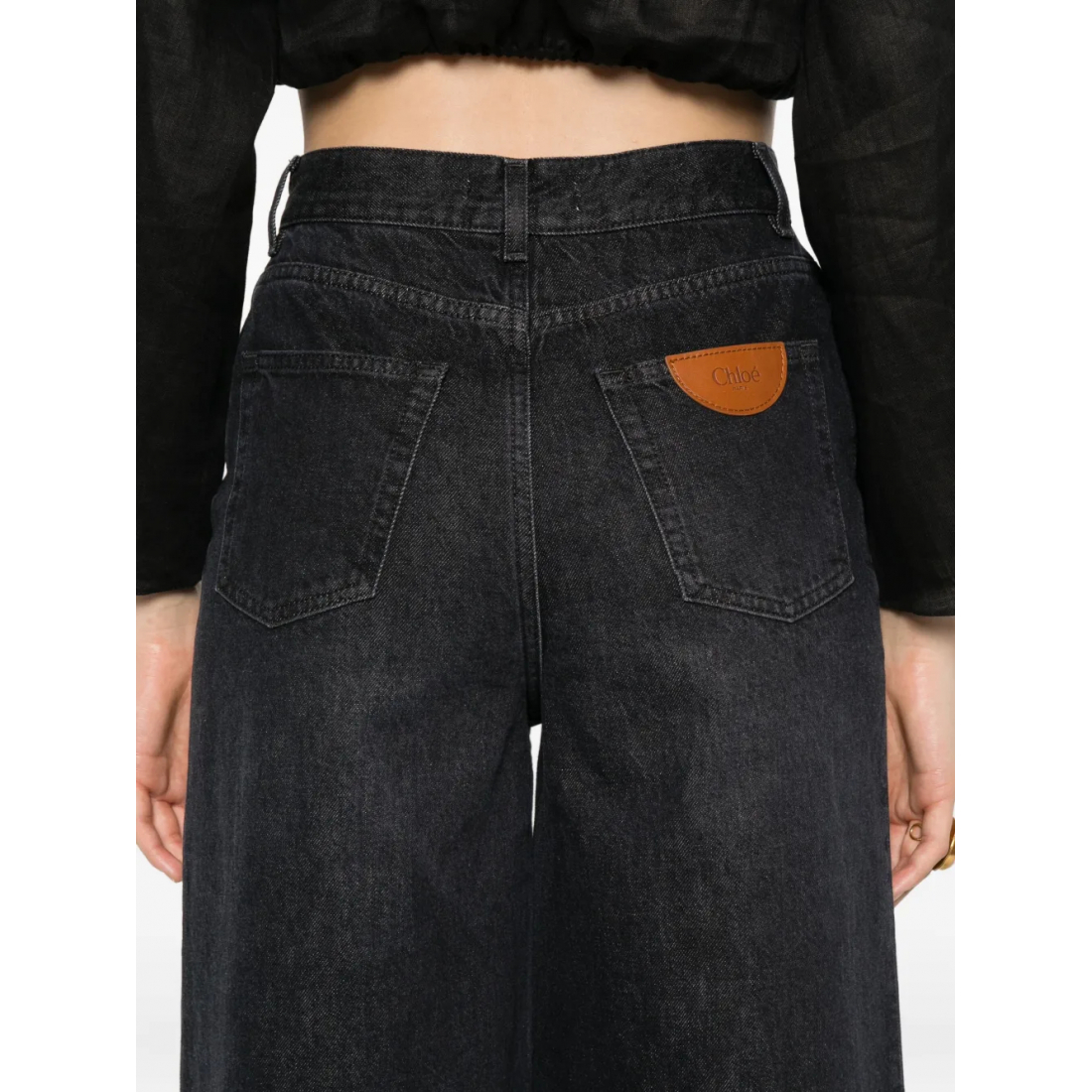 Women's 'Buttoned' Jeans