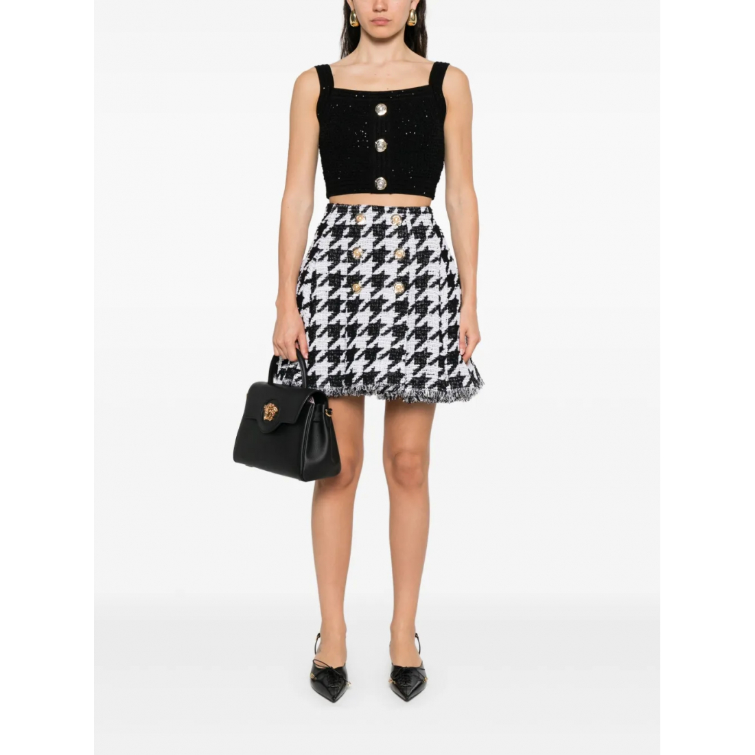 Women's 'Textured' Crop Top