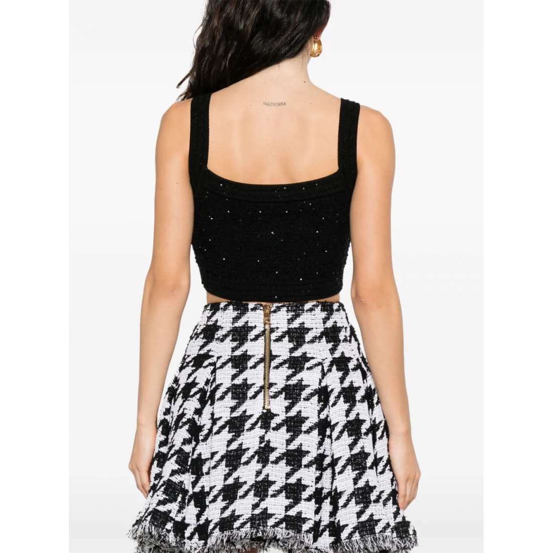 Women's 'Textured' Crop Top